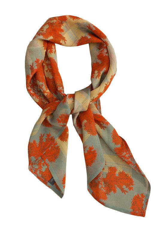 Urban Yew- square silk scarf
